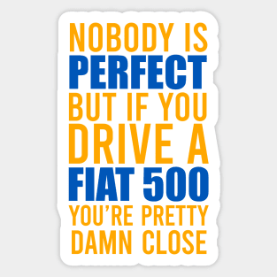 Fiat 500 Owners Sticker